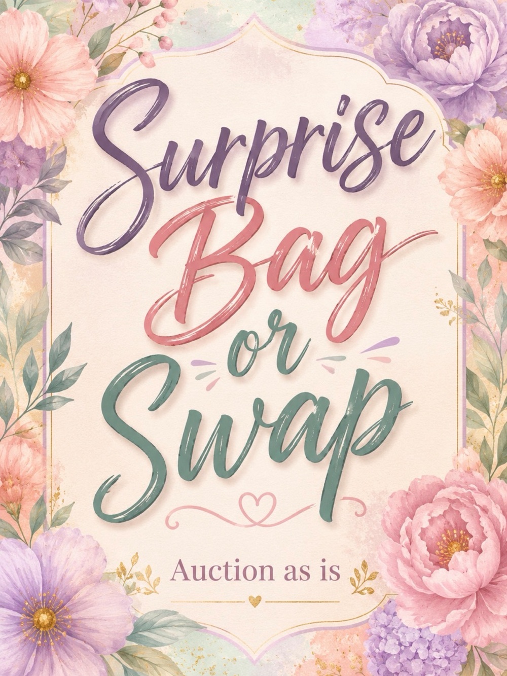 Surprise Bag or Swap Game
